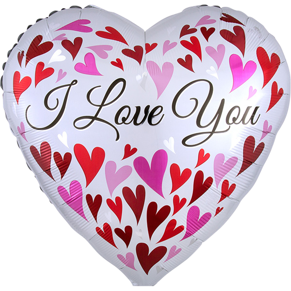 Jumbo Love You Happy Hearts